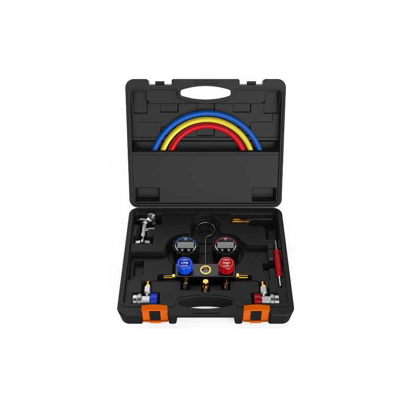 精創(chuàng)DMG-1數(shù)字雙表閥 制冷維修抽氣加壓 進(jìn)口壓力傳感器